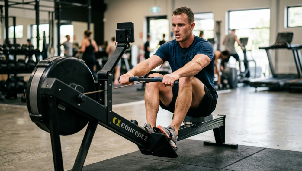Bienfaits du rameur : la machine de fitness la plus complète